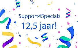 Support4Specials bestaat 12,5 jaar!